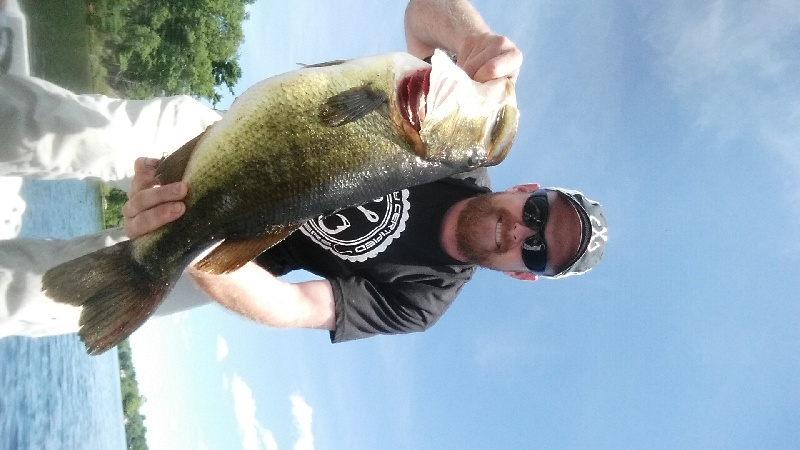 PB bass 6lbs 4 oz